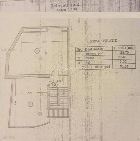 Inchiriere vila etajele 1+2+M Cotroceni metrou spital Eroilor imobil 2002 - 3