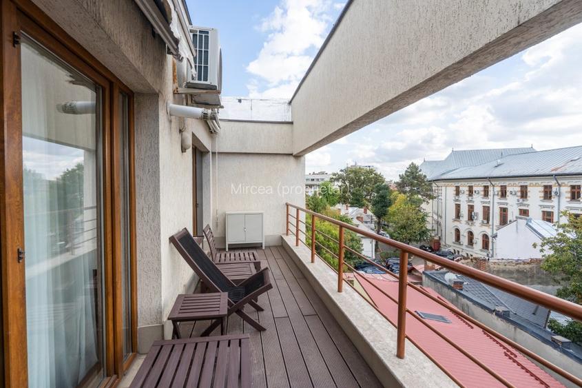 Apartament 2 Camere Cismigiu / Victoriei; vedere libera si terasa spațioasă - 9
