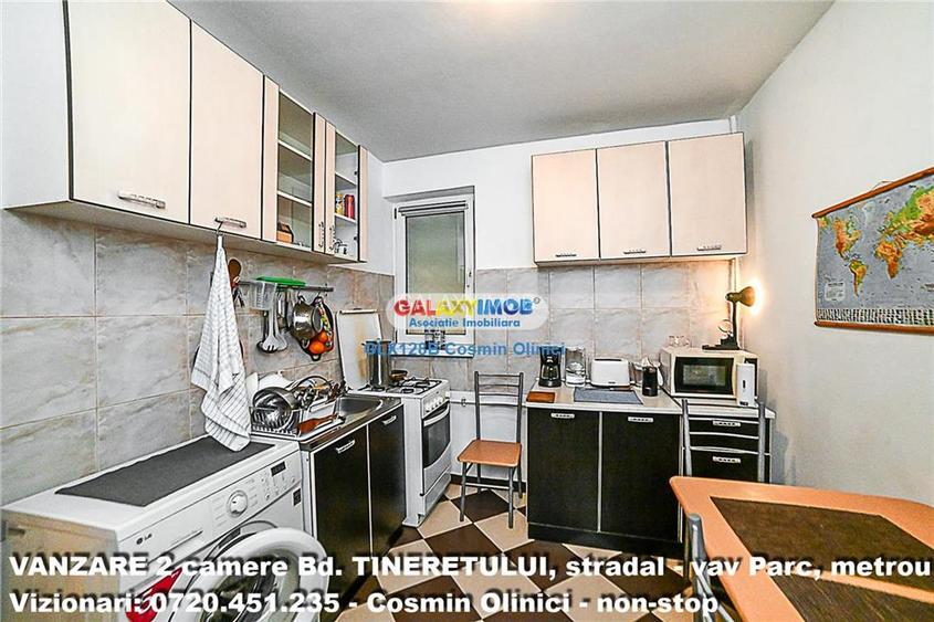 Vanzare 2 camere Bd. Tineretului - stradal - vav de parc, langa metrou - 9