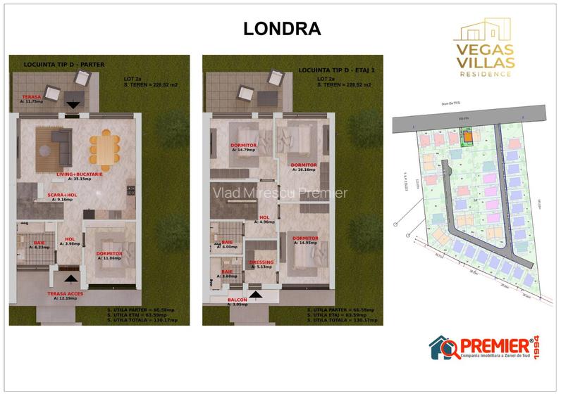 Splaiul Unirii - Vegas Villas - Vila Londra - Duplex - Finisaje Premium - 2