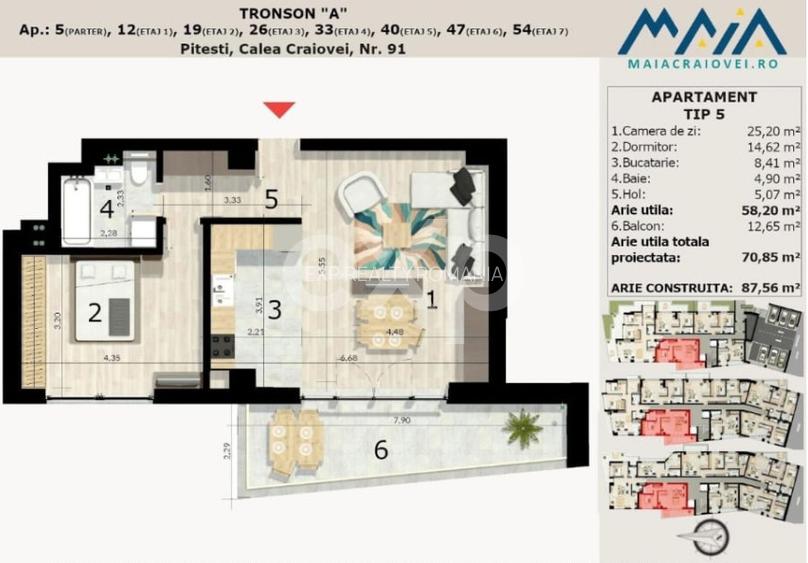 Craiovei | Ap 2 camere | Fond nou 2025 | Etaj 1 | Ideal birou sau rezidential - 8