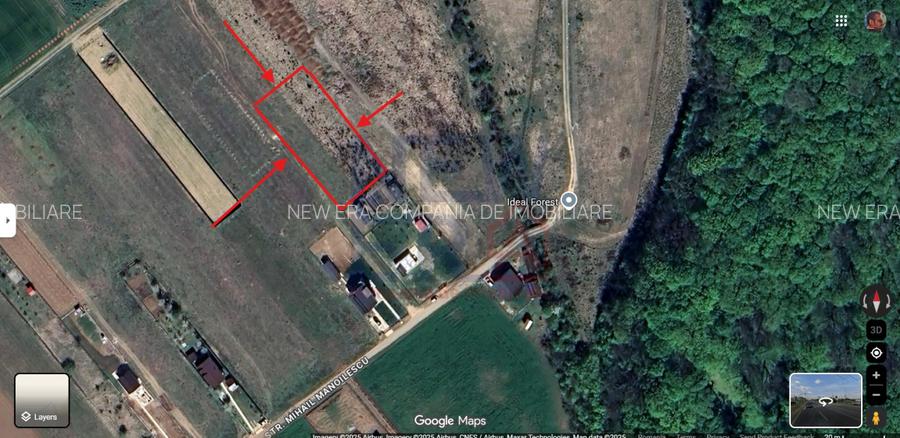 Teren de vanzare Ciolpani - 1650 mp - 2