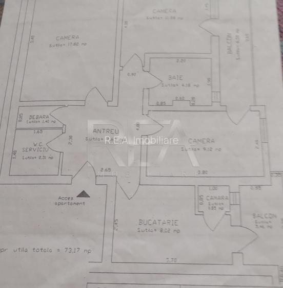 Apartament cu 3 camere in zona Dristor-Vitan - 20