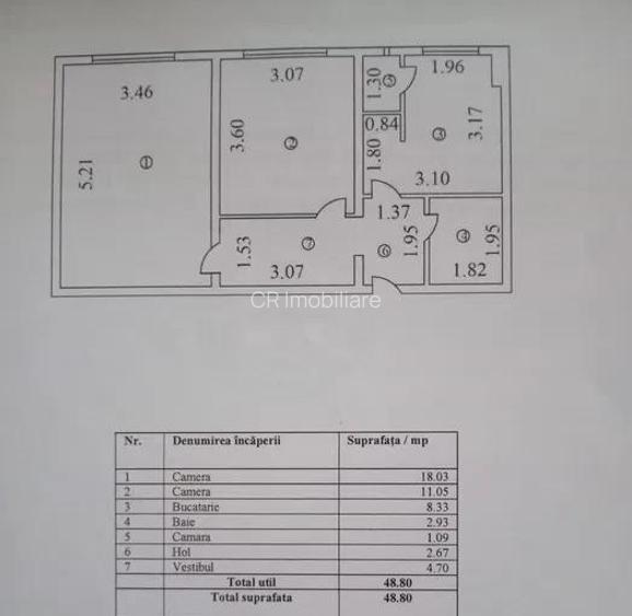 Apartament 2 camere 1 Decembrie 1918 - 6