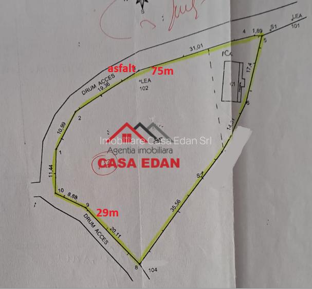 Teren intravilan in Sotrile--1671m--13e - 2