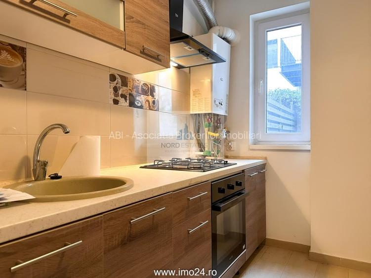 Apartament cu curte, terasa si parcari, bloc nou