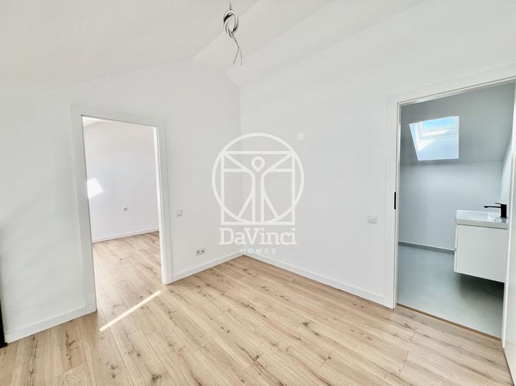 Penthouse 3 camere, 2 bai si dressing, intabulat, contoare montate