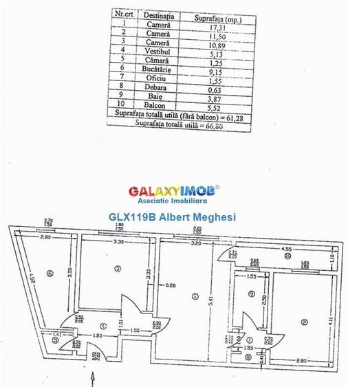 Vanzare apartament 3 camere metrou Dristor - 13