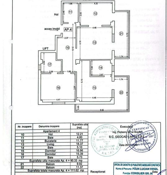 Apartament premium | 3 cam | 3 băi | Parcare | bloc nou | Compozitori - 17