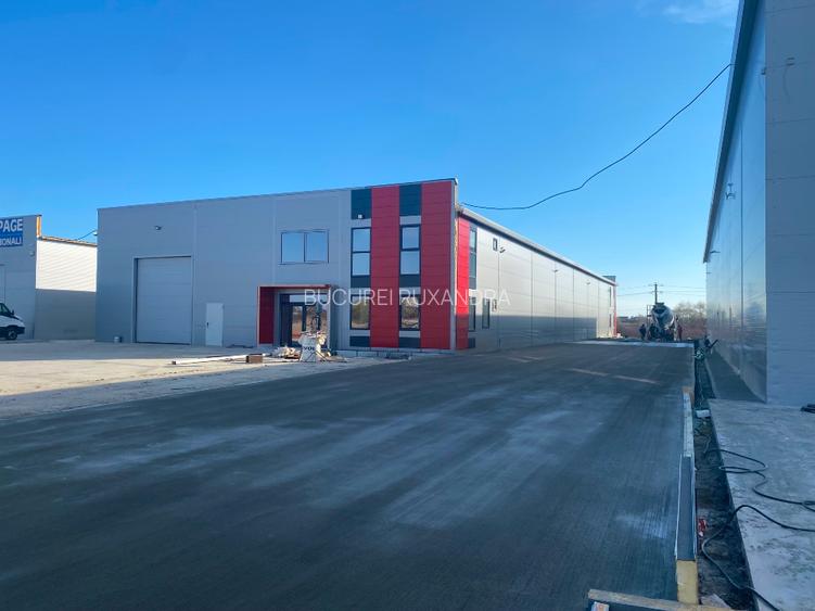 Proprietar Hala cu rampa de inchiriat 593mp Parc TBM centura Chiajna Chitila  - 14