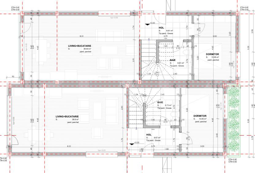 Duplex 120 mp, teren 595 mp, zona Sub Coasta intr-un ansamblu premium  - 3