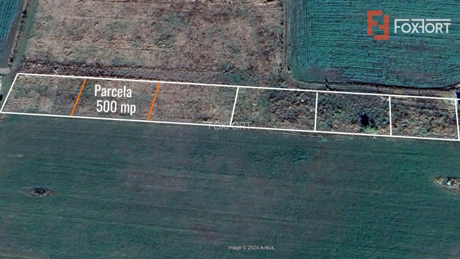 COMISION 0%-Teren de vanzare in Sacalaz - Pretabil constructii, front 24m - 2