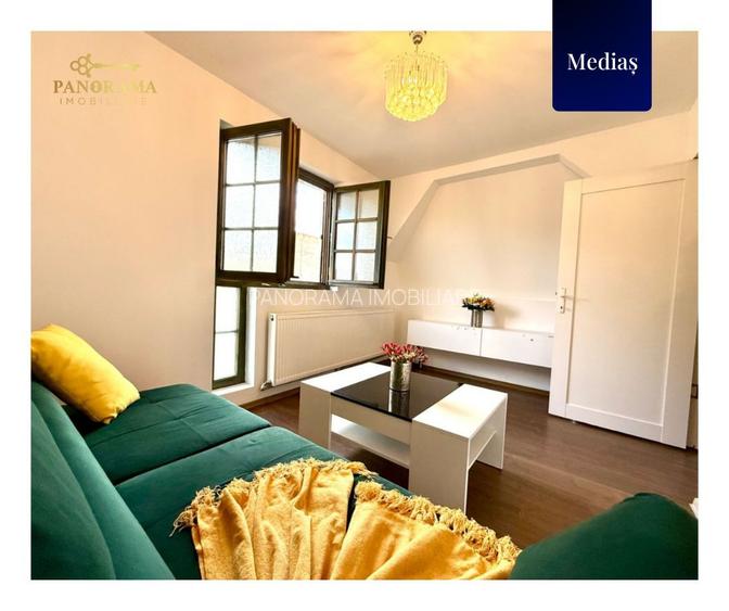 Apartament la etajul 1 cu terasa de 21.5 mp, situat în zona centrală - 6