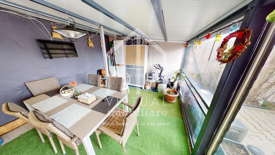 Apartament cu 3 camere, 51mp utili, curte 85mp, loc de parcare - 13