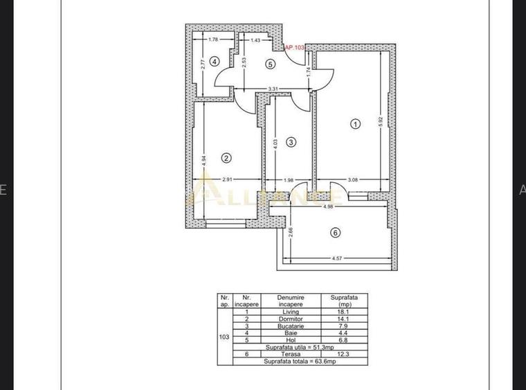 Apartament 2 camere decomandat – gata de mutare imediata! - 10
