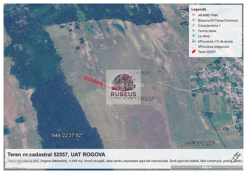 💎 BEST BUY AGRICOL: 1 HECTAR TEREN ROGOVA | CADUSTRU EFECTUAT | PREȚ - 6