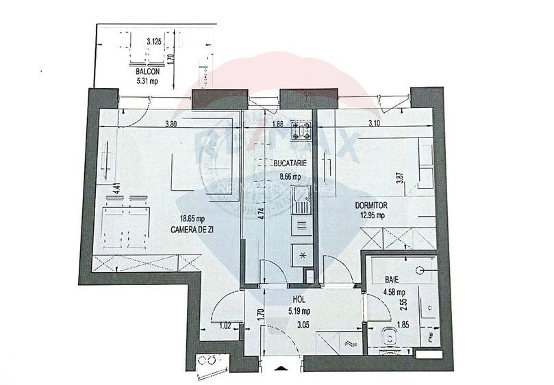 2 camere – Nusco City Park | Promenada Mall | Finalizat - 11