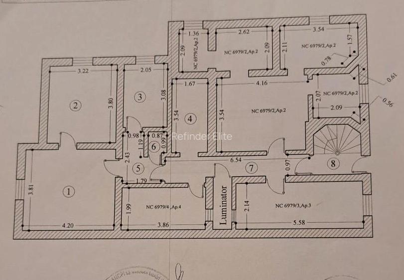 Vanzare D+P din D+P+2 | zona Cotroceni - Panduri | 230 mp | curte | - 24