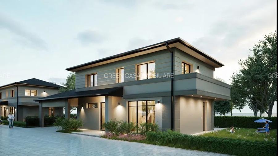 Casă individuală pasivă nZEB de vânzare în Florești, ansamblu exclusivisT - 4
