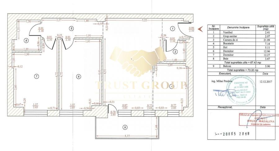 Apartament 3 camere Belvedere | 2 locuri de parcare incluseApartament premium cu - 10