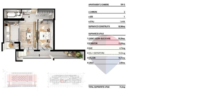 APARTAMENTE DE VANZARE – SPLAIUL UNIRII 550 | NEW WORLD RESIDENCE - 18