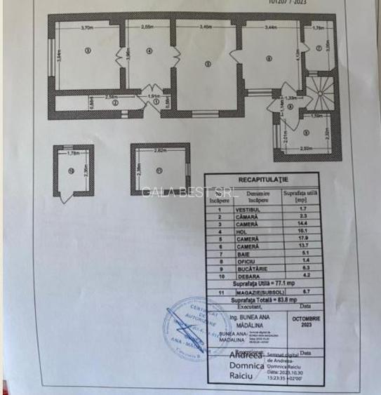 Parter vila ap.3 camere, Bd. Decebal-Dristorului - 10