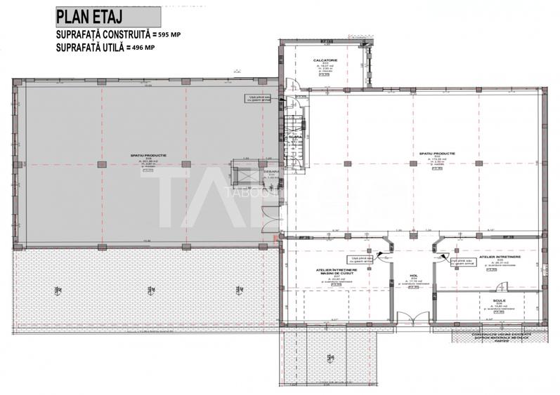 Hala de vanzare 1520 mp utili in zona Turnisor din Sibiu - 2