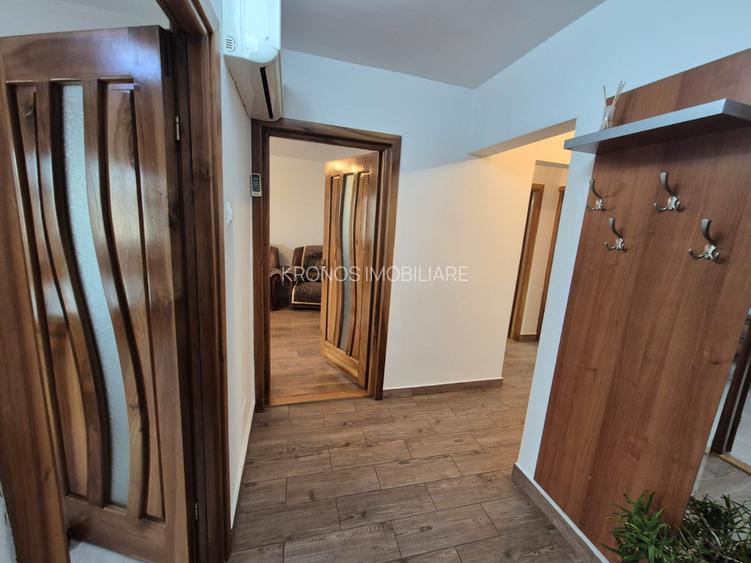 OCAZIE, GARA 3 CAMERE DECOMANDAT, 70 MP. 2 BAI, 2 BALCOANE,MOBILAT, CENTRALA GAZ - 17