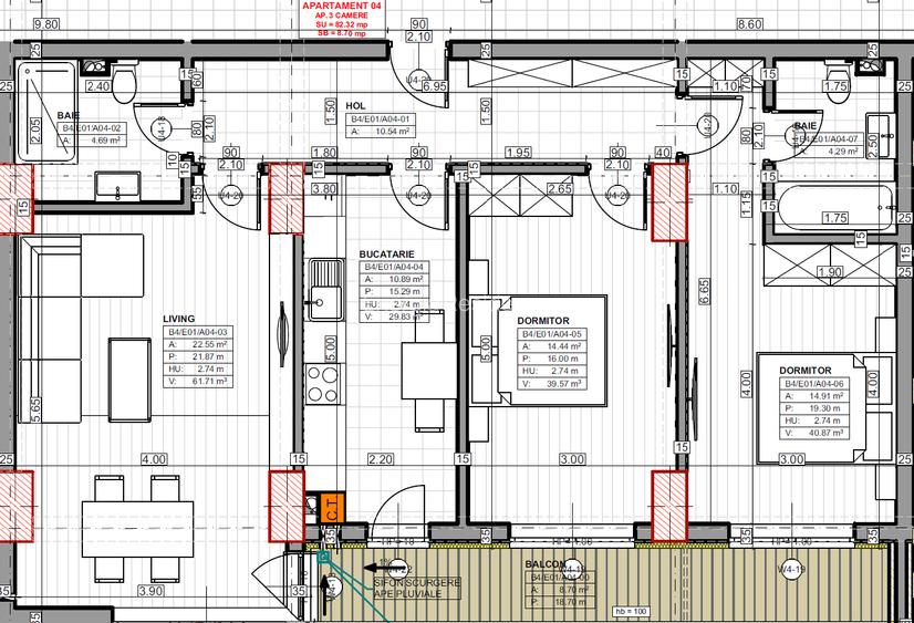 Apartament 3 cam - Energia Residence, Constanta - 2