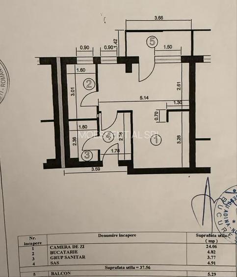 Garsoniera decomandata metrou Valea Ialomiței/ Valea Largă - 5