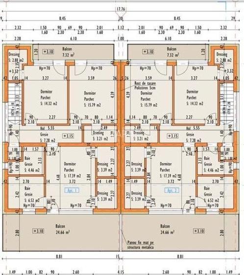 Casa tip duplex cu 4 camere de vanzare in Borhanci - 3