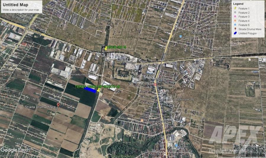 Teren industrial 16300mp | 60X275M | Centura Bucuresti - 2