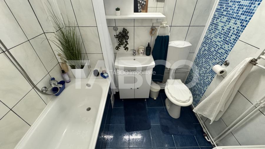 Apartament 2 camere MOBILAT UTILAT Valea Aurie Sibiu 47mpu INTABULAT - 6