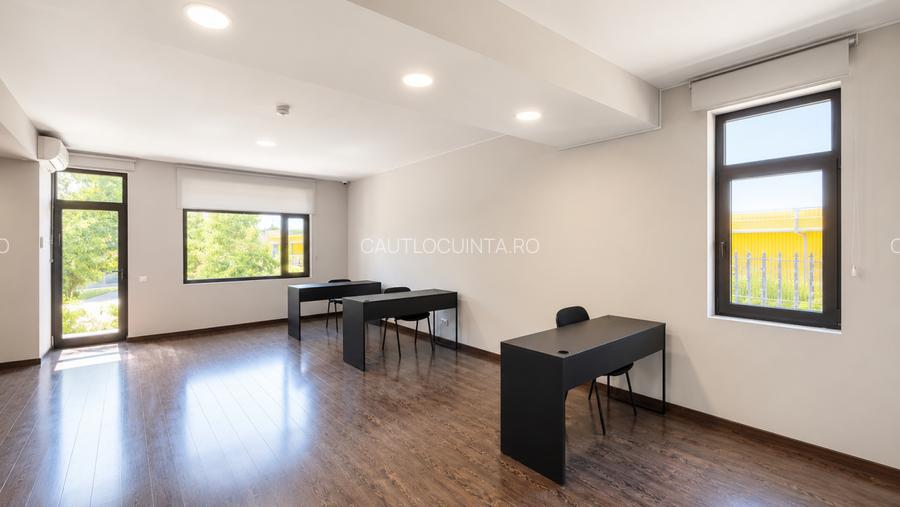 Birou 110 mp | Pădurea Băneasa | Încălzire Pardoseală | Perete Cortina - 6