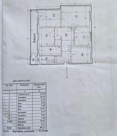 Apartament 4 camere decomandate,etaj 2, cu boxa, Maratei- Scoala nr.2 - 18