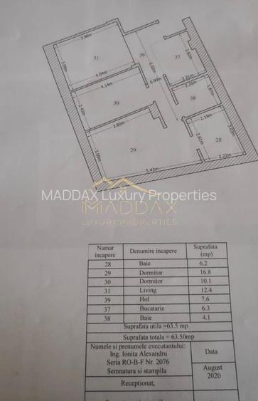 Apartament cu *3 camere* / Cladire Istorica stil Brancovenesc / Universitate - 1