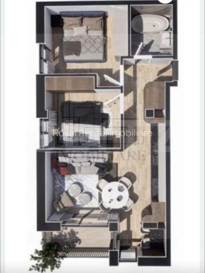 Ap 3 camere 56 mp Baciu | Parcare inclusă | Bloc Nou - 5