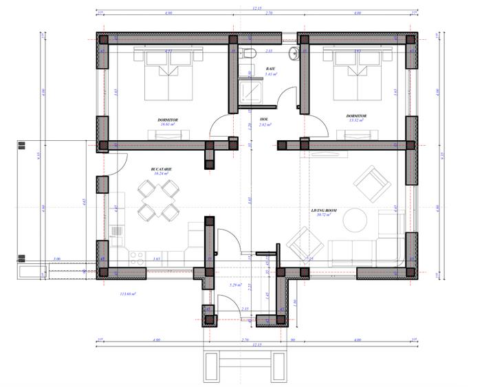 Casă nouă Comarnic – Valea Prahovei, teren 820 mp, DN1 - 10