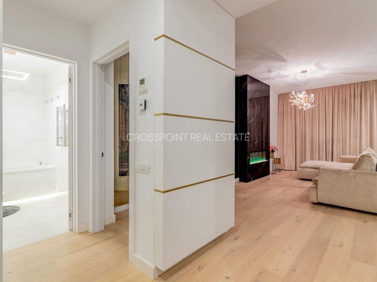 Apartament de lux Herăstrău | Șemineu & Terasă 45 mp - 5