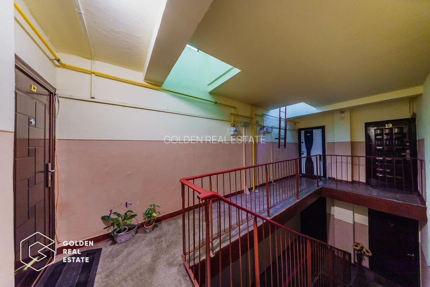 Apartament modern, 2 camere Alfa, renovat, et4, centrala, perfect pt investitie - 16