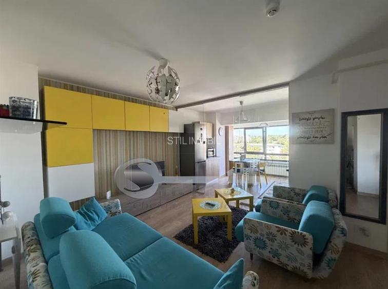 Apartament 2 camere decomandat | Newton Residence | Etaj 7/11 | Complet mobilat