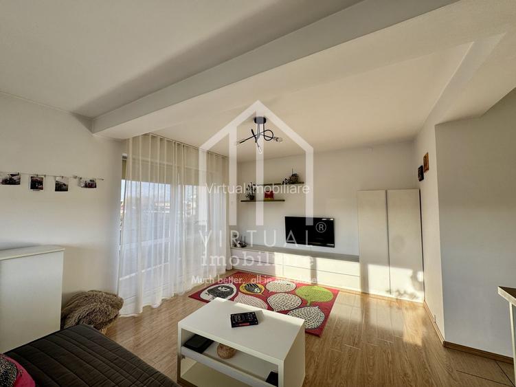 Apartament cu 2 camere, 43mp utili + balcon, mobilat, orientare sudica - 4