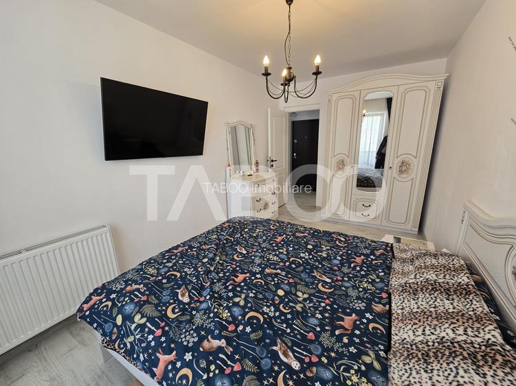 Apartament decomandat 3 camere 2 bai balcon lift City Residence Sibiu - 12