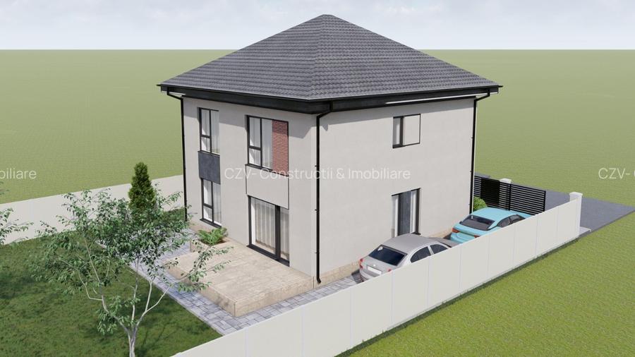 Ghidigeni Parc Residence/ Vile Individuale 402 mp Teren - 6