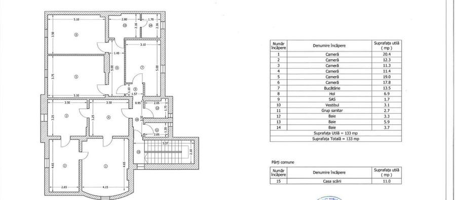 Vanzare cladire interbelica zona Victoriei - Moxa - 11