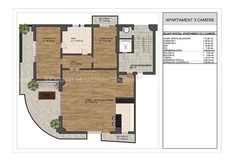 Venturio Penthouse | Satul Francez | Redefineste luxul in 3 camere - 1