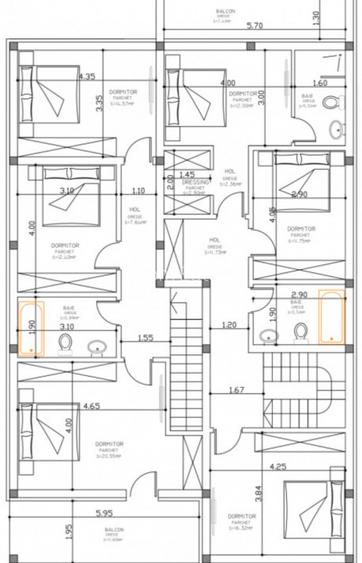 DEZVOLTATOR, DUPLEX GENEROS, 3 BAI SI 3 DORMITOARE - 4