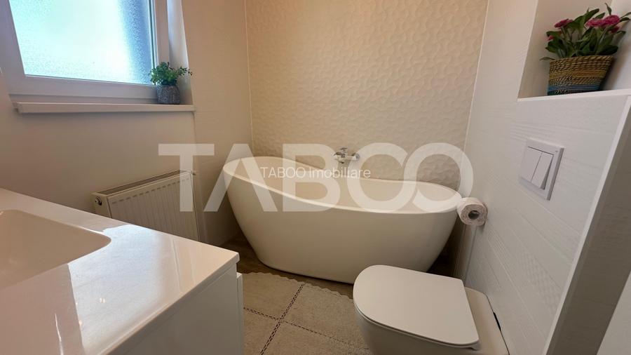 Penthouse de lux loc parcare inclus 3 camere 2 bai zona Lupeni Sibiu - 9