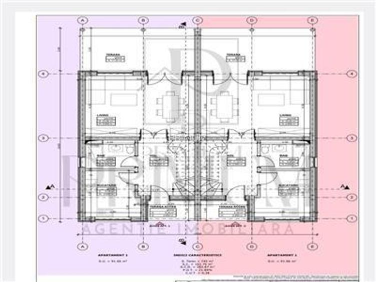 Duplex in constructie -  zona excelenta - toate utilitatile - posibilitate alege - 5