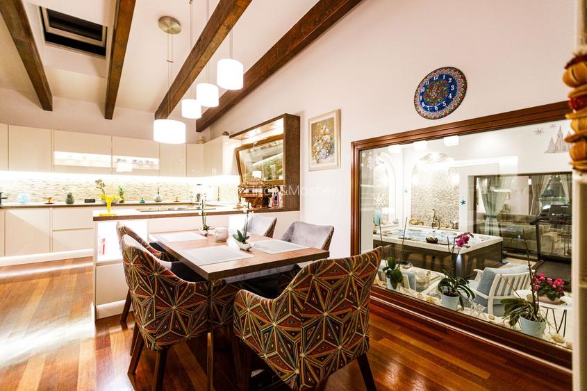 Arhitectura Distinsa: Casa Moderna Plan Parter si Piscina Privata - 13